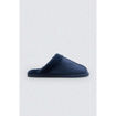 Picture of SLIPPERS - NAVY BLUE FUR